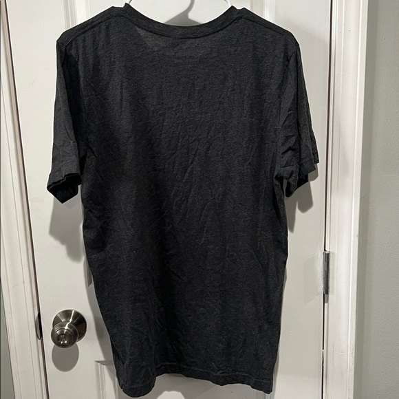 Bella Canvas Black Tee with Red and Cream Graphic - Picture 3 of 3